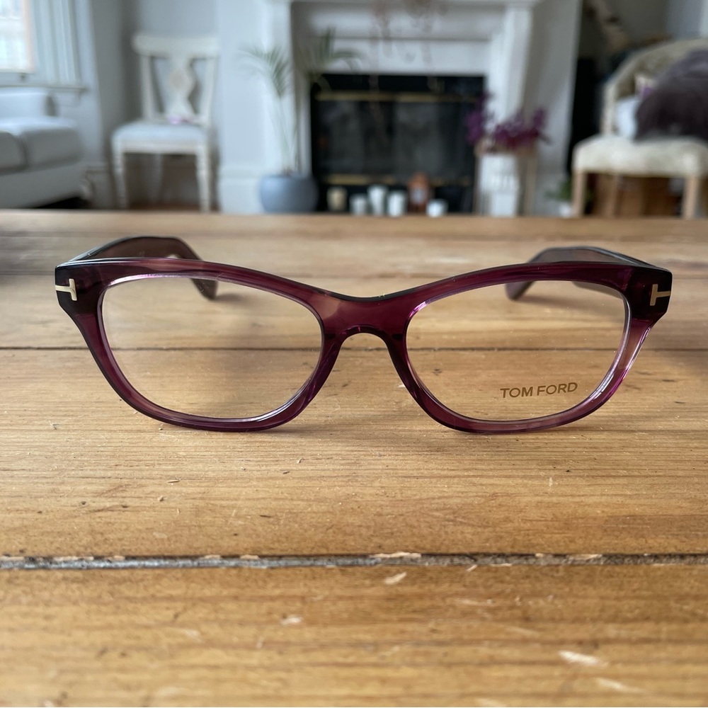 Tom Ford purple optical glasses - new, NIB